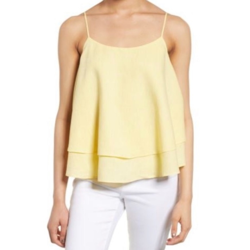 BP Tiered Linen Blend Camisole